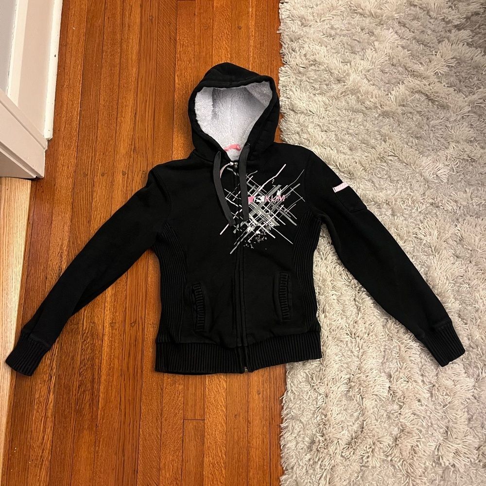Klim Cozy Sherpa Insulated Graphic Hoodie Jacket M